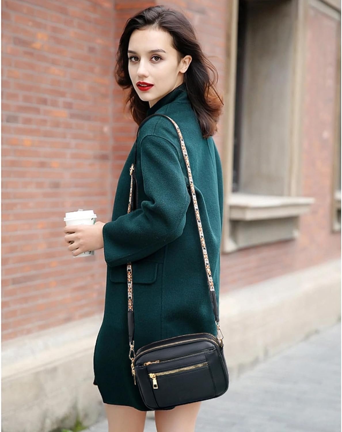 Camilla | Bolso de hombro de piel refinada