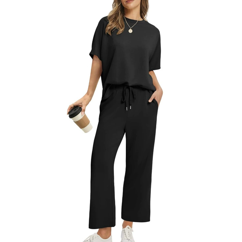 Aria | Conjunto casual de top y pantalón para mujer
