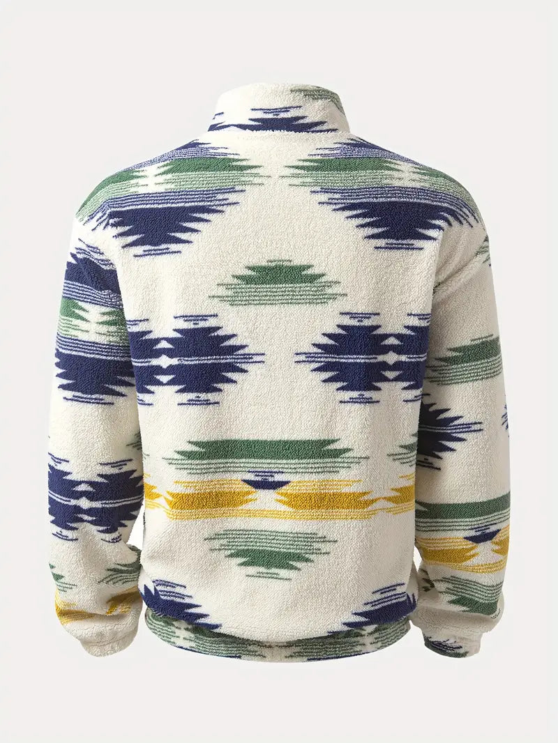 William | Sudadera con media cremallera y cuello alto