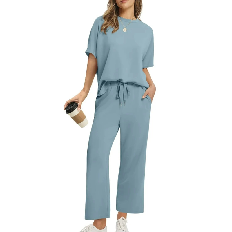 Aria | Conjunto casual de top y pantalón para mujer
