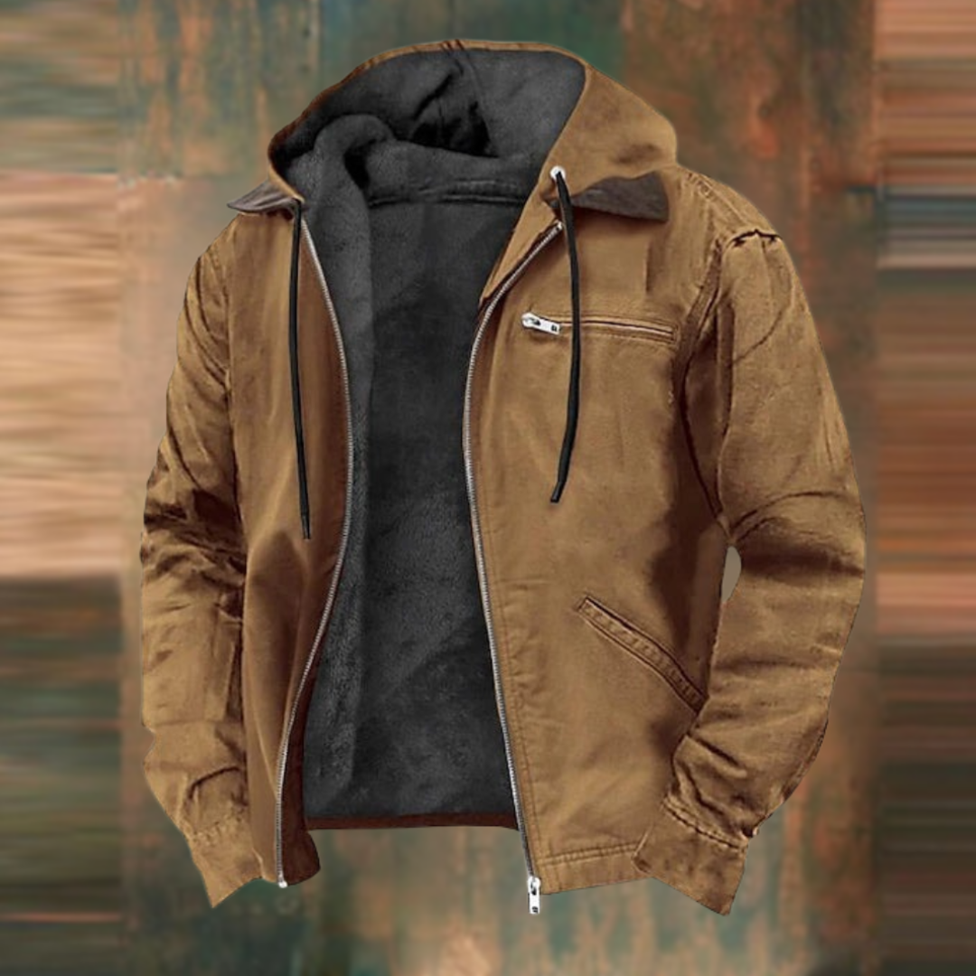 Matthew | Chaqueta con capucha y cremallera