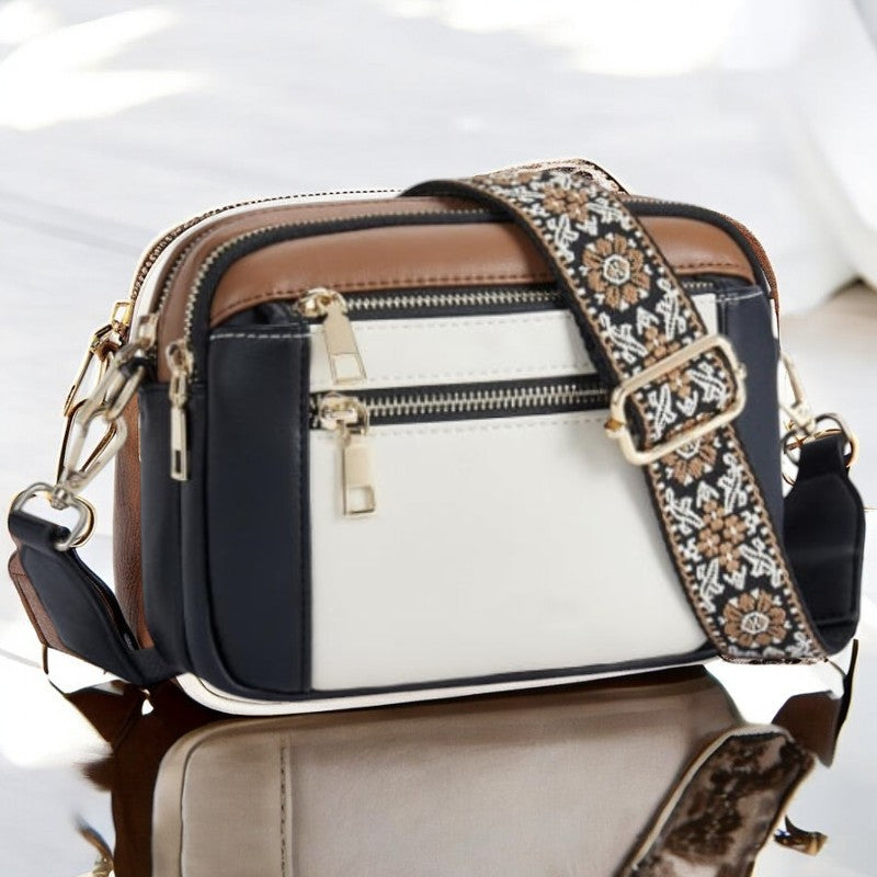 Camilla | Bolso de hombro de piel refinada