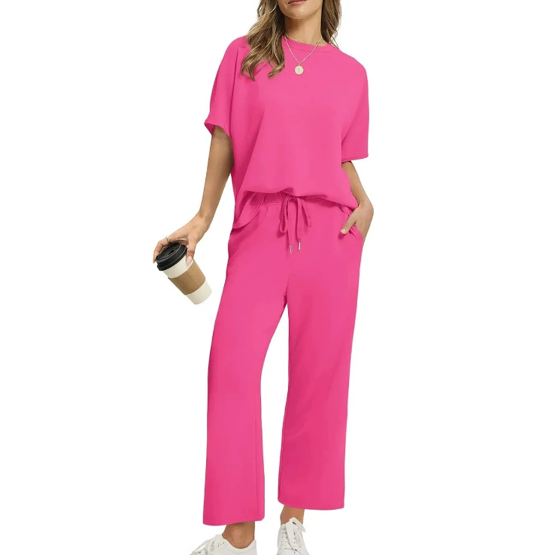 Aria | Conjunto casual de top y pantalón para mujer