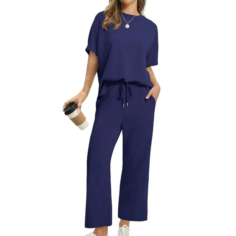 Aria | Conjunto casual de top y pantalón para mujer