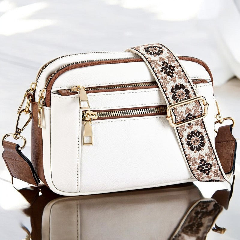 Camilla | Bolso de hombro de piel refinada