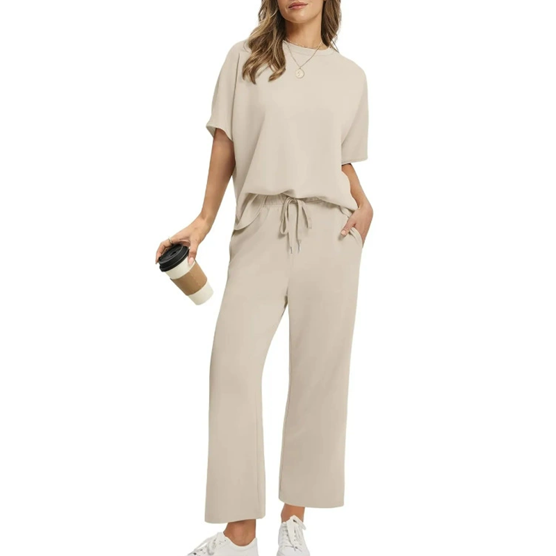 Aria | Conjunto casual de top y pantalón para mujer