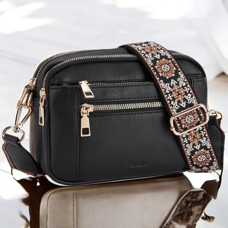 Camilla | Bolso de hombro de piel refinada